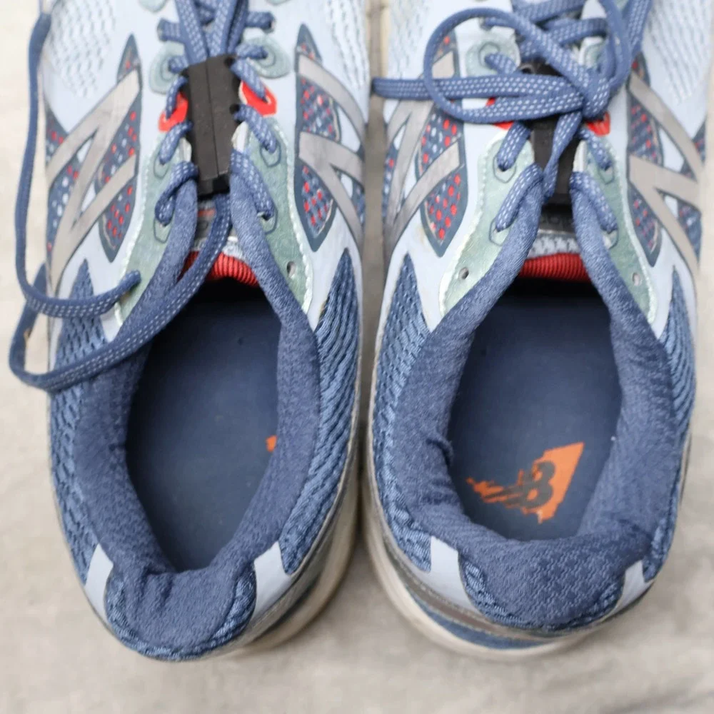 New Balance 840v3 Running Shoes Mens 13 Blue Silver Mesh Athletic M840GG3 NB
